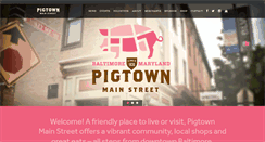 Desktop Screenshot of pigtownmainstreet.org